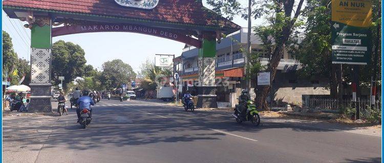 Tanah SHM Barat Kampus Isi di Bantul Jogja 1