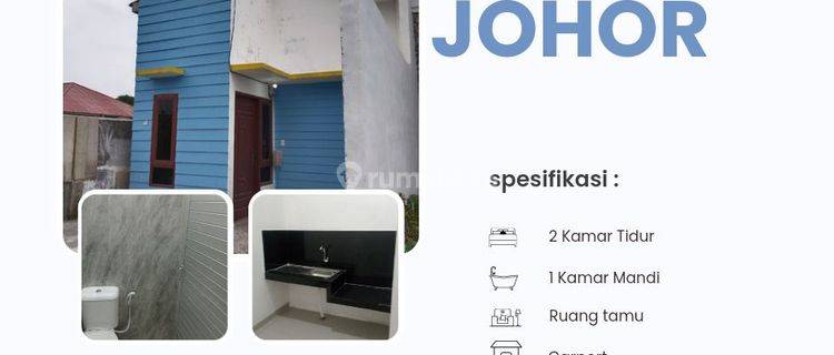 Rumah bergaya eksentrik siap huni lokasi medan johor eka rasmi 1