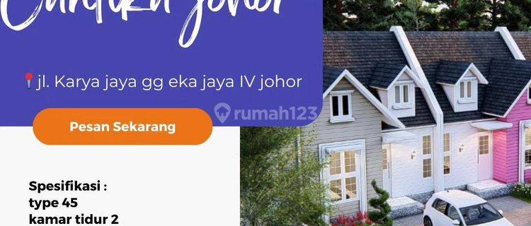 Rumah indent murah lokasi medan johor karya jaya 1