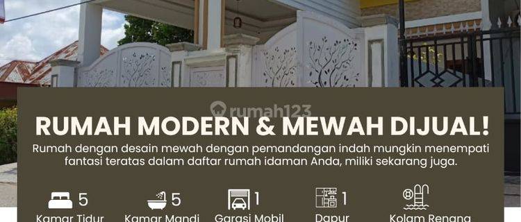 Rumah Mewah Cantik Ready Unit Lokasi Gatsu 1