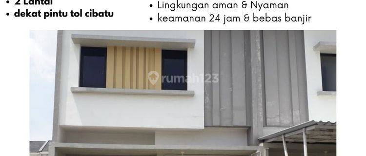 Disewakan Rumah 2 Lantai Siap Huni di Delta Mas 1