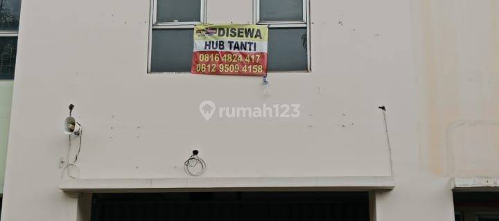 Disewakan ruko siap pakai di Pasar Central Lippo Cikarang 1