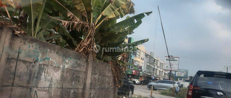 Disewakan Tanah Pinggir Jalan Raya Utama Dan Ramai 1
