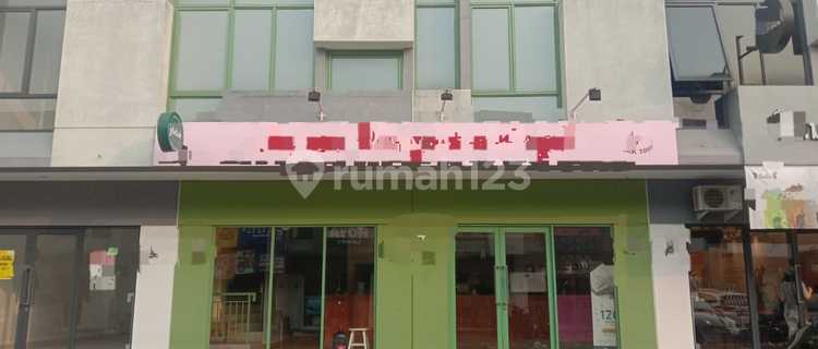 FOR RENT: TANDEM SHOPHOUSE LOKA 65 BY THE ROAD BSD 1