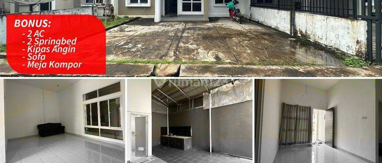 Disewakan Rumah Terawat dalam cluster di Jl. Paris 2, komp. Grenhill F-3, Pontianak Tenggara, Pontianak 1