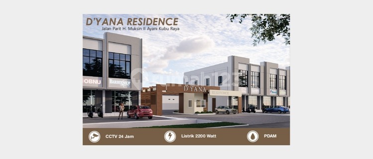 *D'YANA RESIDENCE* (SHOPHOUSE FOR SALE) GET 55 MILLION CASHBACK FOR KPR & INSTALLMENT CASH PURCHASE 1