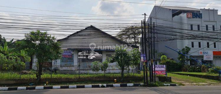 Tanah Komersil Area Jl.raya Bogor Ciparigi, Bogor Hak Guna Bangun Luas Tanah 6.780m2 Cocok Untuk Investasi, Gudang, Toko Material, Perbankan, 2 Lajur Jalan, Area Ramai  1