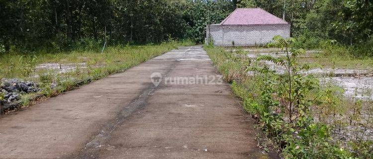 Tanah dijual di Wonosari, Dekat RSI Gunung Kidul DIY 1