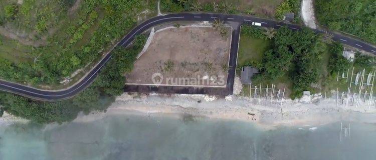 Dijual Tanah Cantik Pinggir Pantai di Kota Nusa Penida, Bali 1