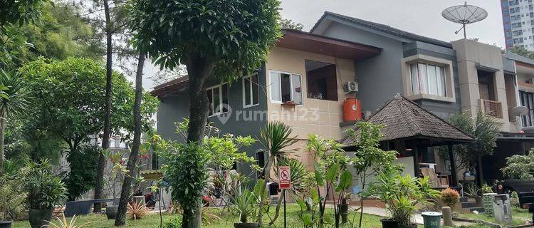 The Green Bsd Rumah Hoek Taman,kelebihan tanah sangat luas 4,6M 1