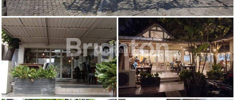 Ruang usaha tanah dan sedikit bangunan cocok untuk bilyard cafe foodcourt gudang kantor ekspedisi outdoor wedding resto dll parkir luas, luas tanah 1500 m2 pinggir jalan raya utama Jakarta barat hadap timur 1