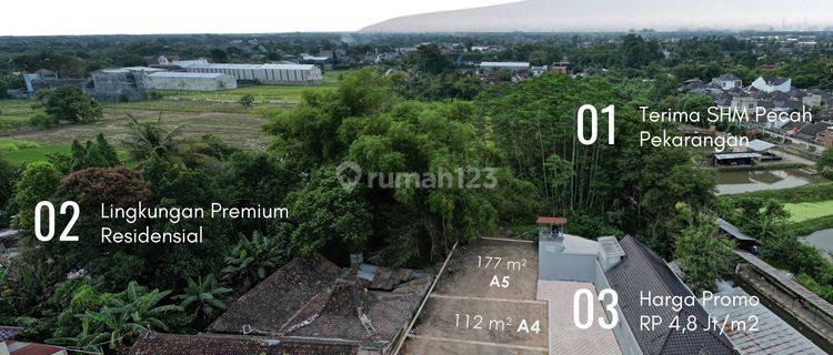 Tanah Trihanggo Dekat Kampus, Shm, 112 M² 1