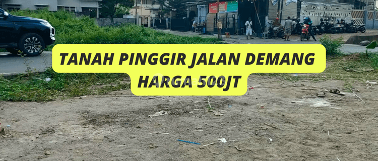 Tanah Murah Kota Palembang, Pinggir Jalan Dekat Griya Agung 1