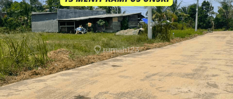 Tanah Tanjung Barangan Harga 160Jt, 10 Menit Pintu Tol Kramasan 1