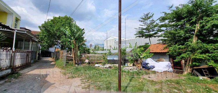 Tanah padat, kotak siap bangun Lokasi cocok untuk cluster, gedung, sekolah, supermarket di Cisaranten Kulon 1