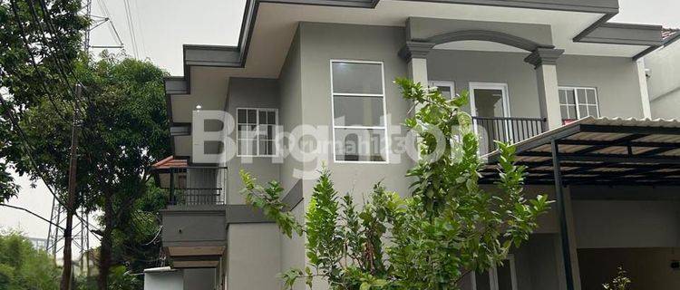 Rumah Baru  Bangunan Mandiri 2 Lantai  Hoek Dan Luas  Di Sektor Gading Serpong 1