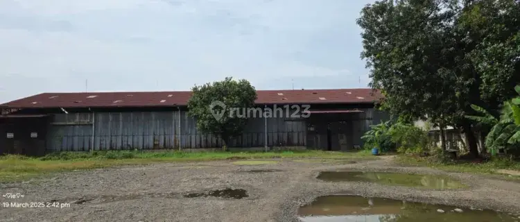 Disewakan 2 Lahan Kosong Cocok Untuk Gudang, Parkiran Kontainer Di Bekasi Barat 1