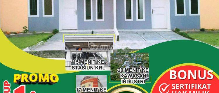 Dijual Rumah Subsidi Taman Permata Cikarang Kabupaten Bekasi 1