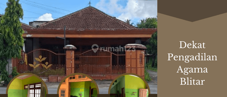 Dijual Rumah Blitar Dekat Dinas Pendidikan Kabupaten Blitar 1