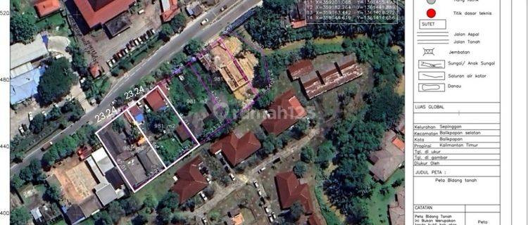 Dijual Tanah Dekat Samasat Dan Mcdonald s Di Jl. Mulawarman Batakan 1