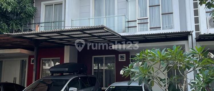 Ready-to-Occupy House, Fully Furnished, and 2-Story House in the Elite Residence One BSD South Tangerang Housing Cluster 1