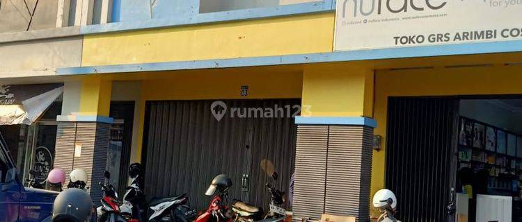 Ruko 2 lantai di daerah ramai dekat  perumahan Fajar Indah  1