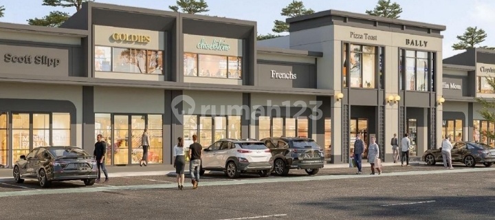 2-Storey Shop House. Modern and Strategic, Near Ka Ext Tenjo and Tigaraksa Stations. 1