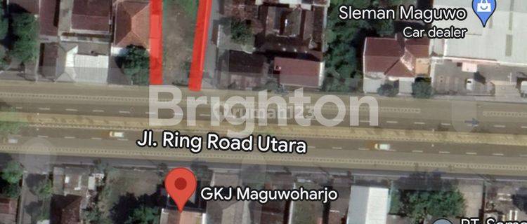 TANAH KAVLING SIAP PAKAI! COCOK UTK USAHA APAPUN, POSISI RING ROAD JOGJA, JALANAN RAMAI!! DEPAN GKI MAGUWOHARJO 1