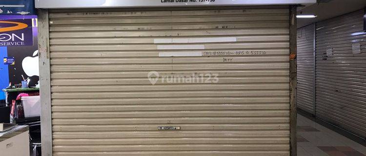 ITC FATMAWATI DIJUAL MURAH LT DASAR NO D 138, 1 KIOS STRATEGIS SEBELAH TOKO DEKAT ESCALATOR DAN LIFT DAN HALL BESAR! 1