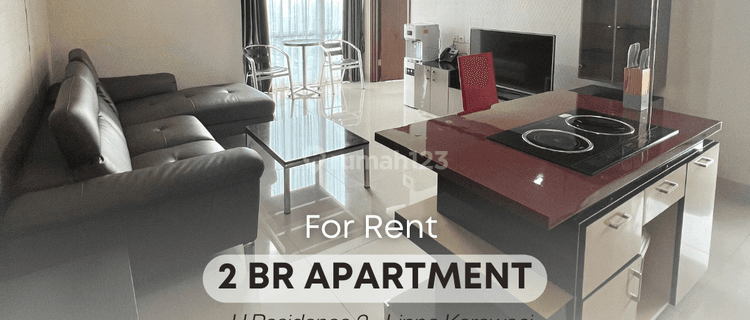 Apartemen 2 BR U Residence 2 Full Furnished 1