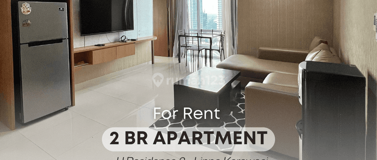 Apartemen 2 BR U Residence 2 Full Furnished 1