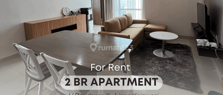 Apartemen 2 BR U Residence 2 Full Furnished 1