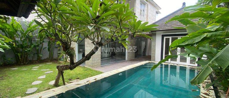 Long Lease Unfurnished 3 Bedrooms Villa With Pool Canggu 1