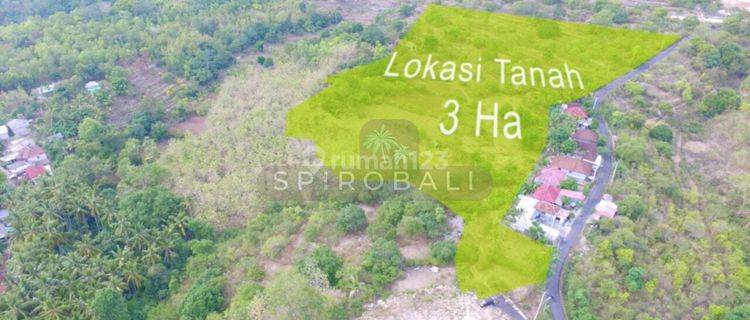 Unblock Ocean View Freehold Land For Sale 3Ha Nusa Penida 1