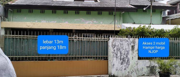 Dijual Rumah di Gunung Sahari, SHM Layak Huni 1