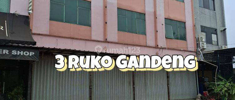 Disewakan Ruko Gandeng 3 Ex Alfamidi, Karang Tengah 1