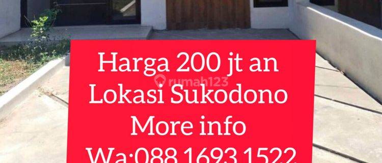 Rumah Harga 200 Jt An Sukodono Sidoarjo  1