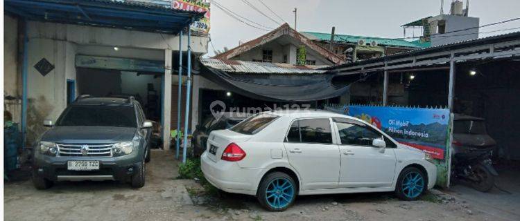 Rumah Peta Barat Kalideres Eks Bengkel, Pinggir Jalan, Hitung Tanah, SHM 1