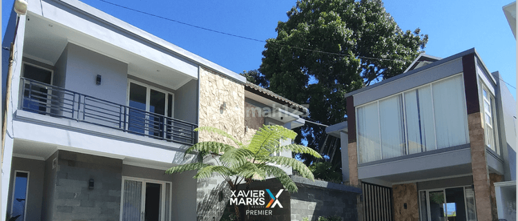 V1 Rumah Villa Bagus Modern 2 Lantai Furnished Di Batu Malang 1