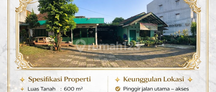 Dibawah NJOP Tanah Premium Jl Dr Wahidin Raya 1