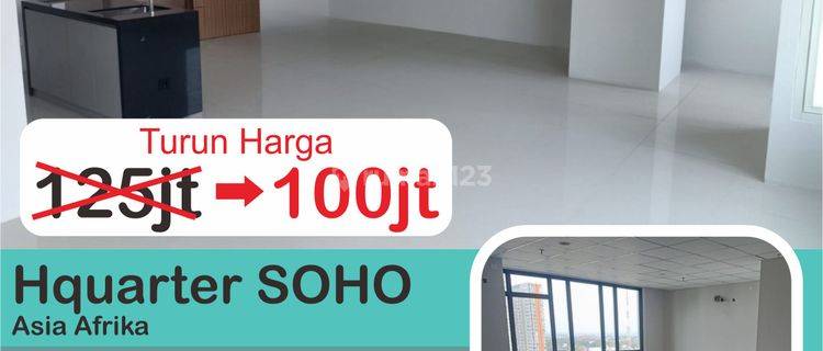 Apartemen Hquarter Soho Bussiness di Jl. Asia Afrika Bandung 1