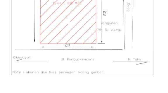 Disewakan Tanah Mekar Wangi Singgasana 1