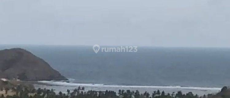 Tanah Kecil Dengan View Pantai Dj Jalan Raya Kuta Areguling Lombok Tengah , Hanya 10 Menit Ke Pusat Kuta  1