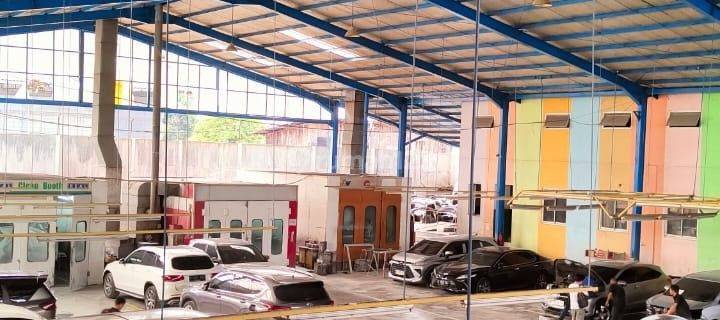 Dijual Bangunan Gudang Workshop Showroom  Kebon Jeruk 1