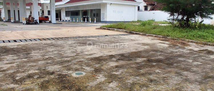 Disewakan Lahan Bangunan Ex Spbu Pusat Cbd Surabaya Nol Jlan Raya 1