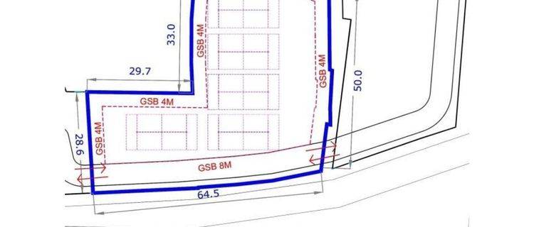  DISEWAKAN TANAH KOMERSIAL TERMURAH Lokasi di dalam komplek ufit clubhouse Palem semi 1