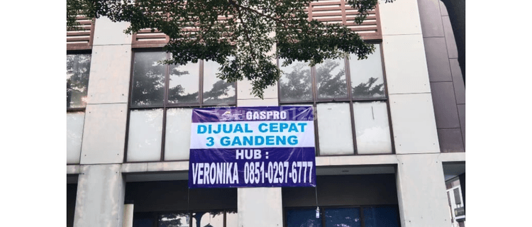 Ruko LANGKA 3 GANDENG sebrang Vanya Park West Park BSD  Pagedangan Tangerang 1