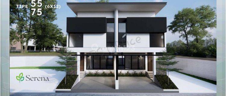 Rumah 2 Lantai Konsep Modern Minimalis 1