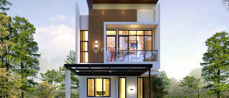 Dijual Rumah 2 Lantai Dengan Desain Modern Minimalis 1