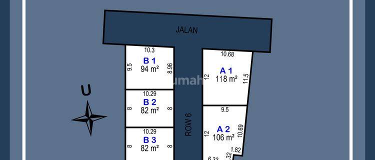 950 M Pasar Kaibon, Tanah Madiun, Kaibon  1